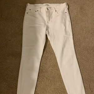 J. Crew white jeans